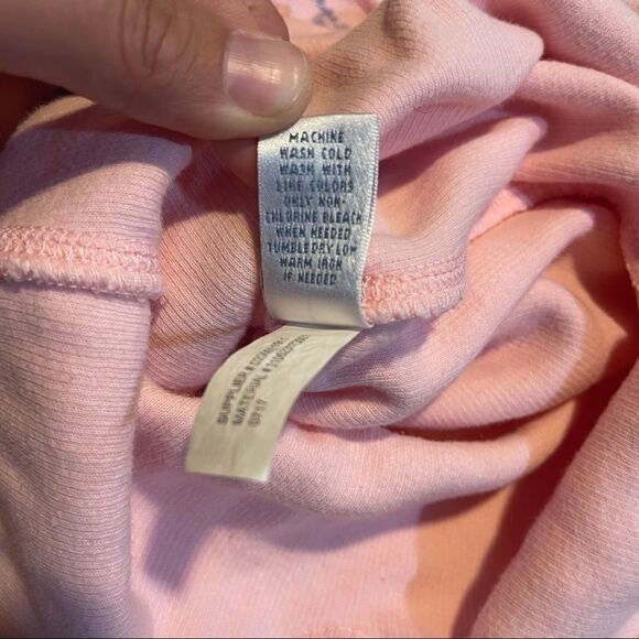 Ralph‎ Lauren Pastel Pink Knit Snap Bottom One Piece Bodysuit - Picture 7 of 7
